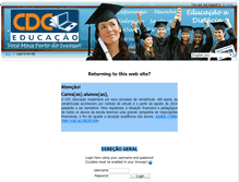 Tablet Screenshot of ead.cdceducacao.com.br
